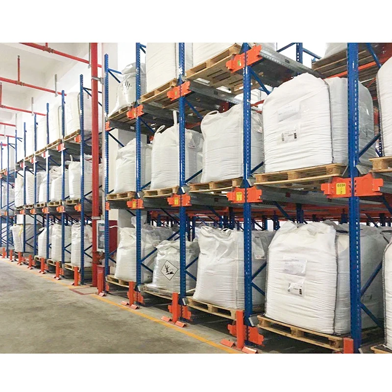 FIFO And FILO High Density Storage Shuttle Racking System